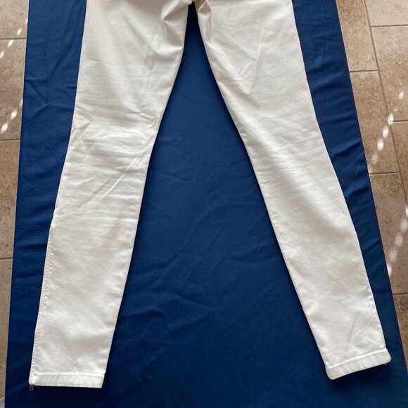 Henry & Belle SIGNATURE STRAIGHT LEG Stretch WHITE JEANS SIZE 27 - Picture 7 of 8